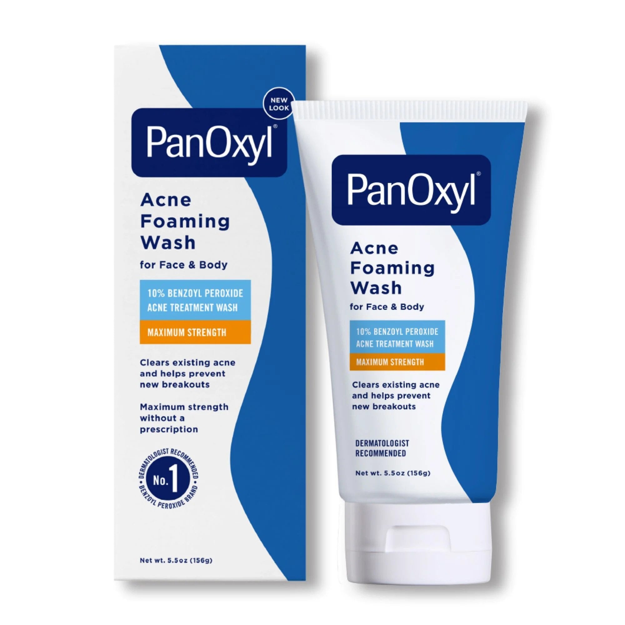 PanOxyl Acne Foaming Wash, 6-ounce Tube
