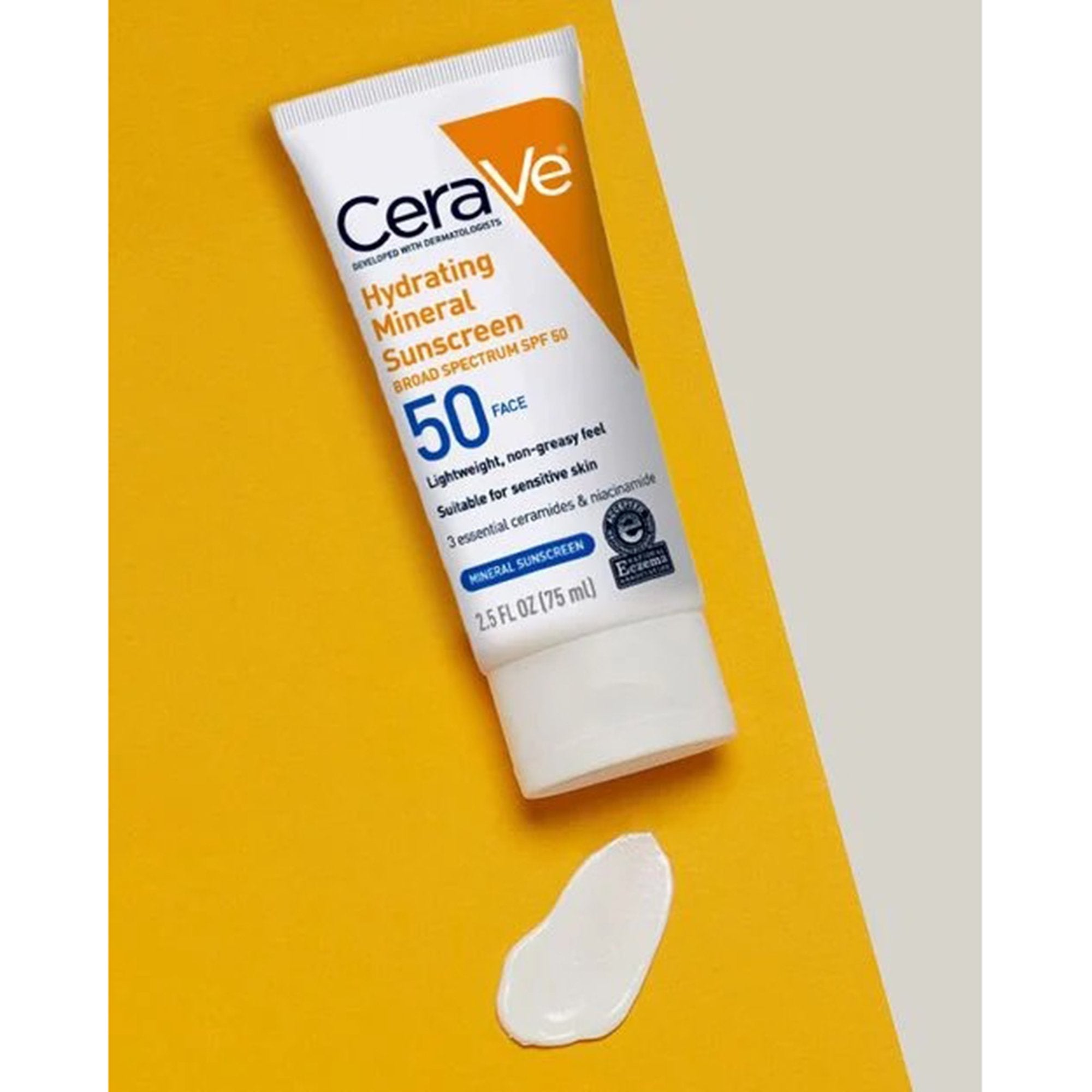 CeraVe Hydrating Mineral SPF 50 Sunscreen