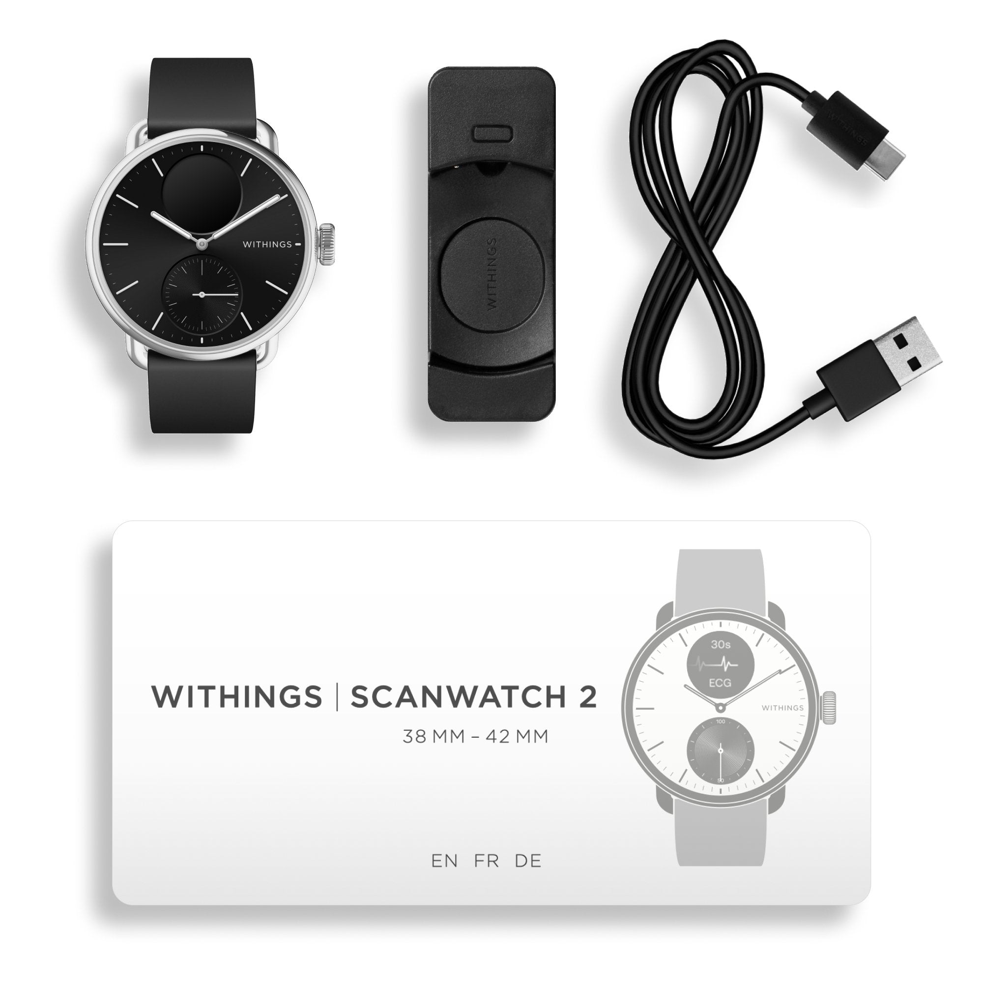 Withings ScanWatch 2 Smart 38mm Watch