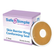 Safe n Simple™ Adhesive Barrier Ring — Box of 10