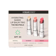 MDSolarSciences Hydrating Sheer Lip Balm, Neutrals Trio