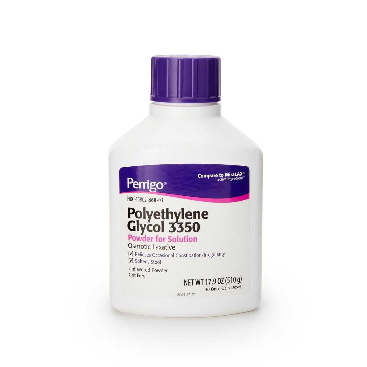 Perrigo Polyethylene Glycol Cathartic / Laxative