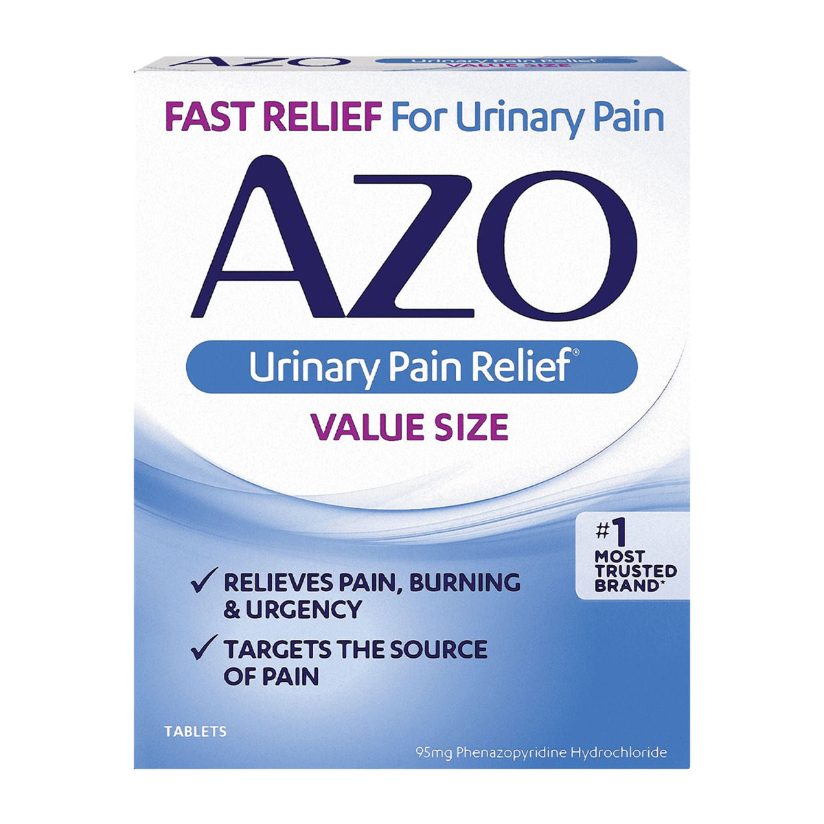 AZO® Phenazopyridine Urinary Pain Relief — Box of 30