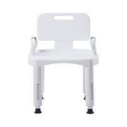 McKesson Bath Bench with Removable Arm Rail and Back, 21.25 Inch Width