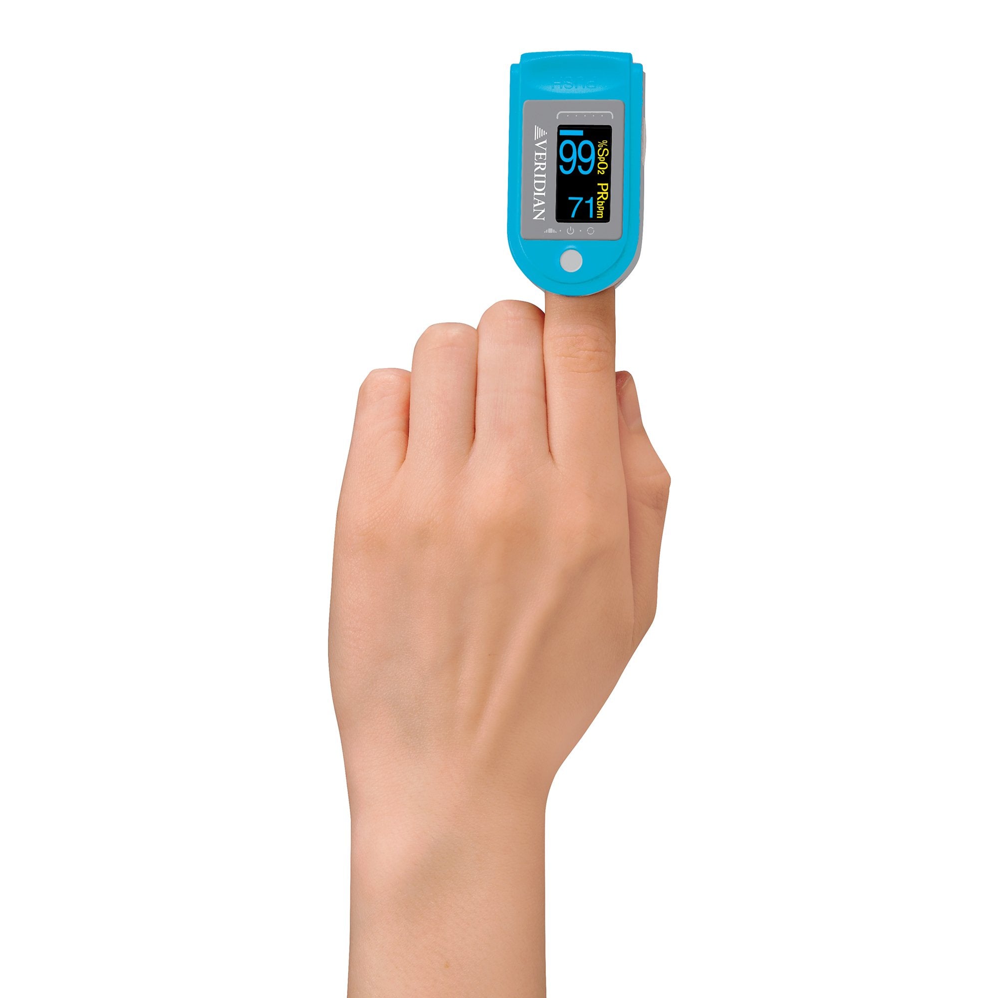 SmartHeart Deluxe Fingertip Pulse Oximeter for Blood Oxygen Saturation