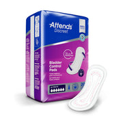 Attends® Discreet Women's Ultimate Bladder Control Pad, 15-Inch Length — Bag of 20