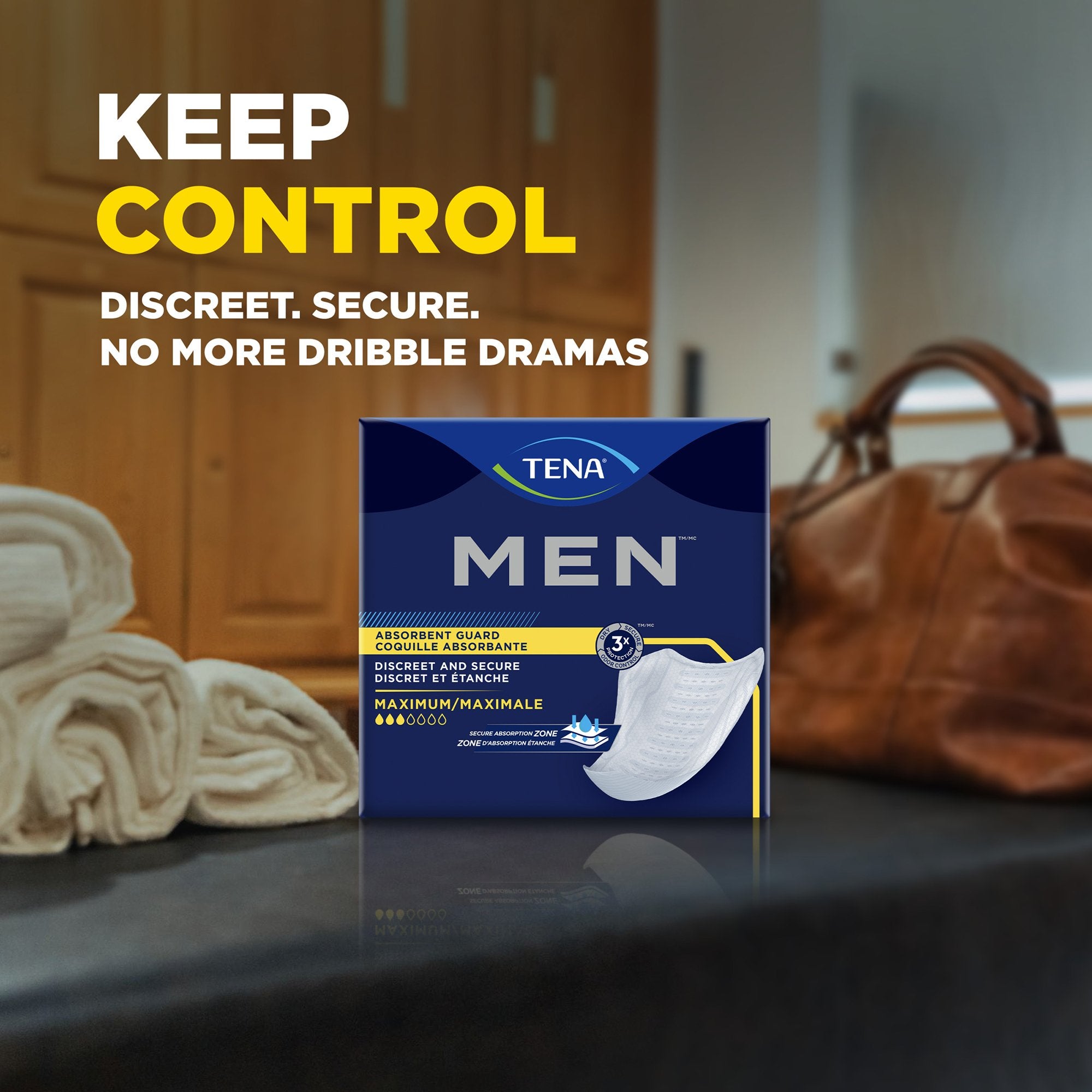 Tena MEN Maximum Guards Bladder Control Pad