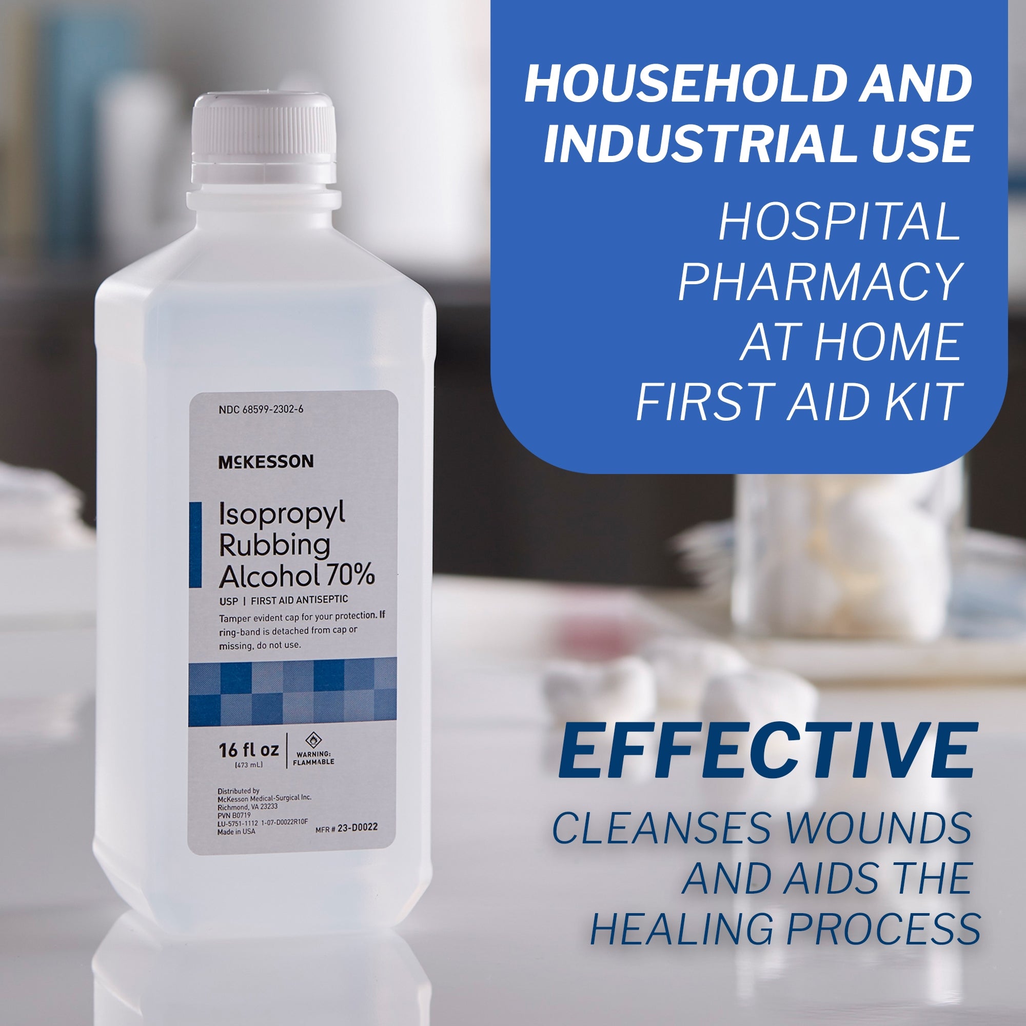 McKesson 70% Isopropyl Alcohol Antiseptic
