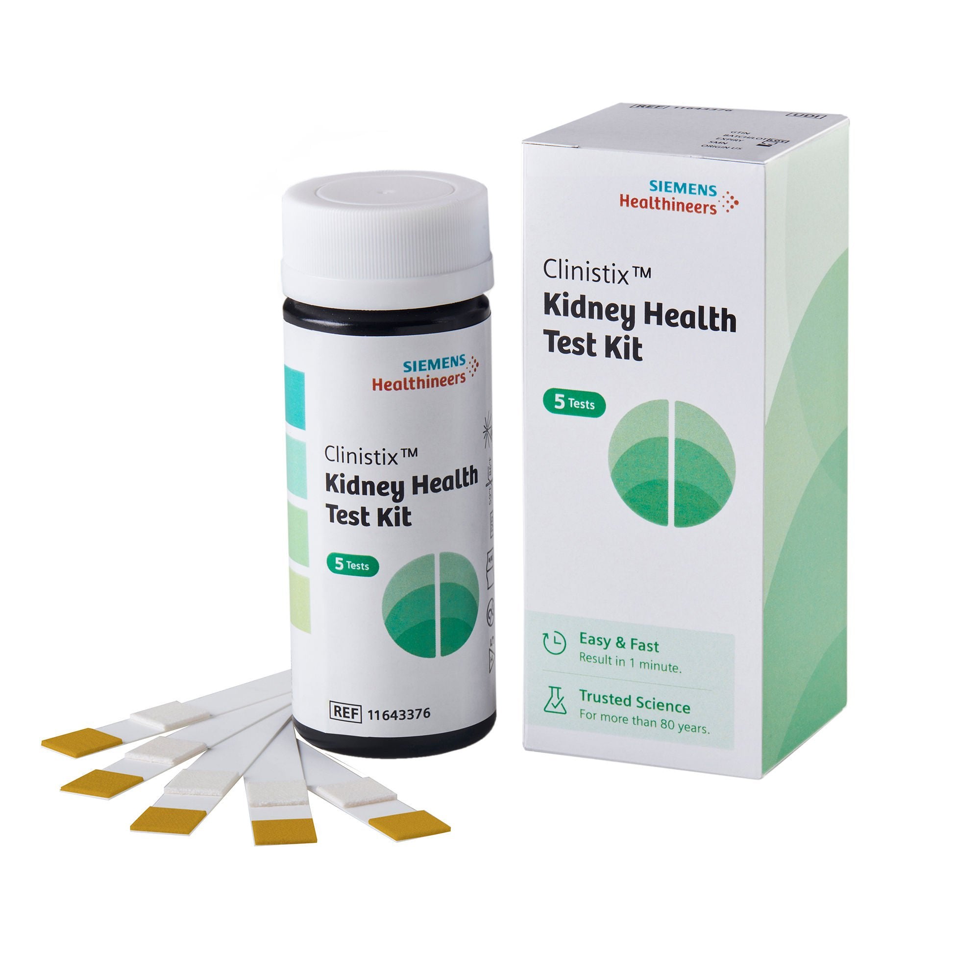 Clinistix™ Kidney Health Test Kit, Urine Test Strips, Five Tests