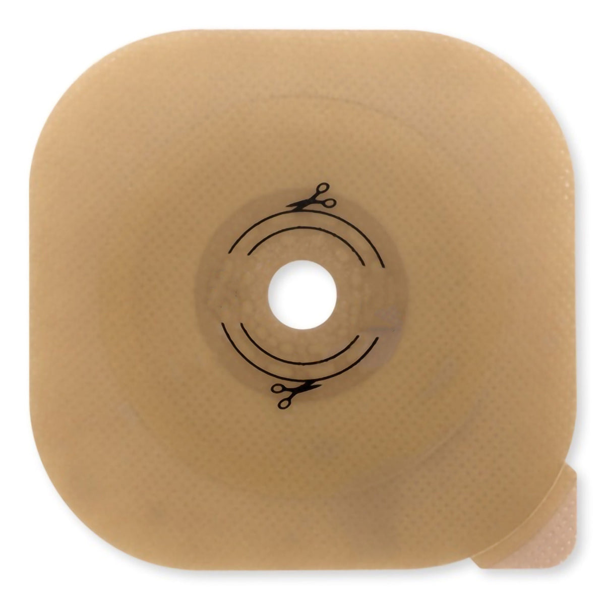 New Image™ Flat CeraPlus™ Skin Barrier, 70 mm Flange, Up to 57 mm Opening, Blue — Box of 5