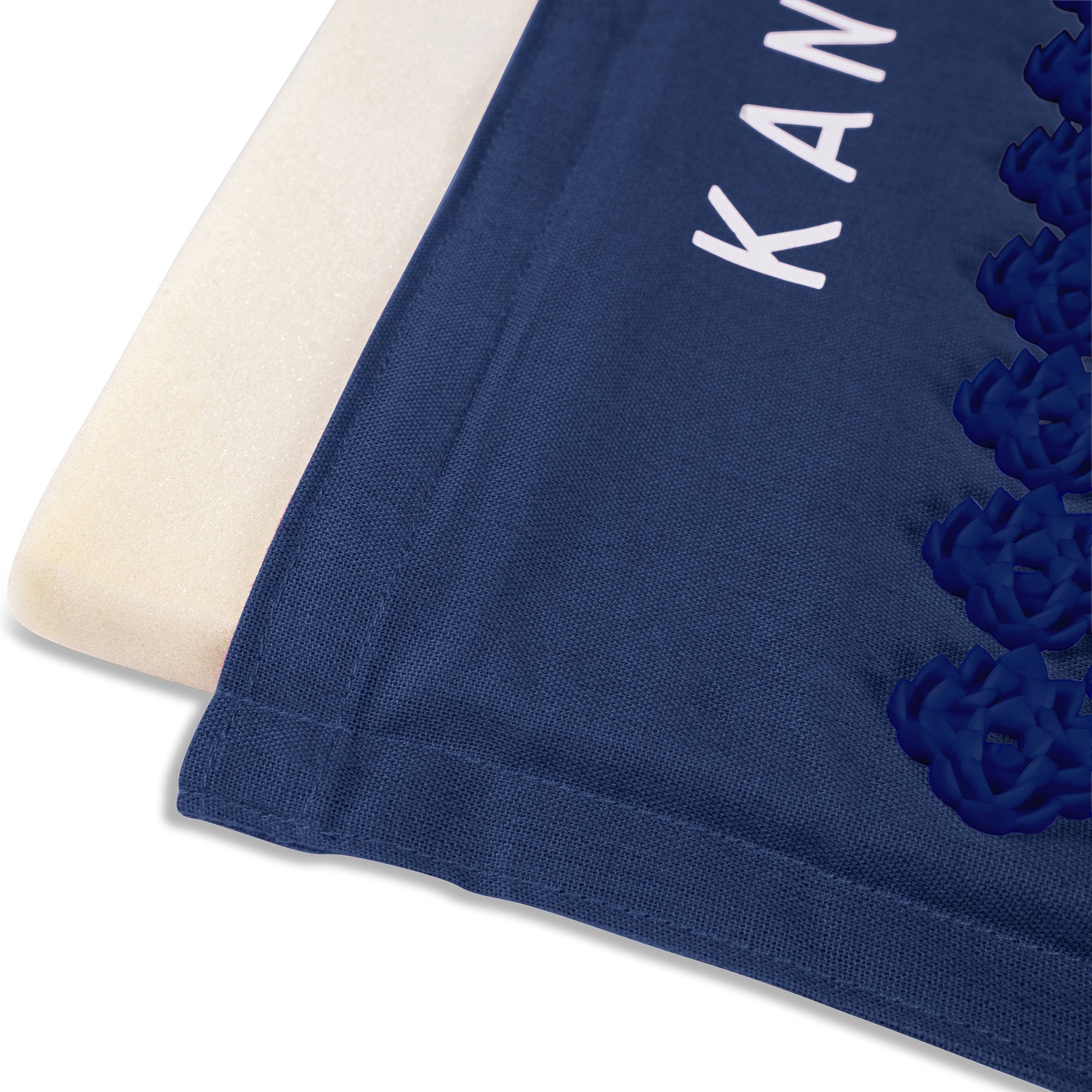Kanjo Memory Foam Acupressure Mat Set, Dark Blue