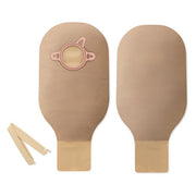 New Image™ 2-Piece Beige Ostomy Pouch, Pre-cut to Fit 44 mm Stomas, Green Match