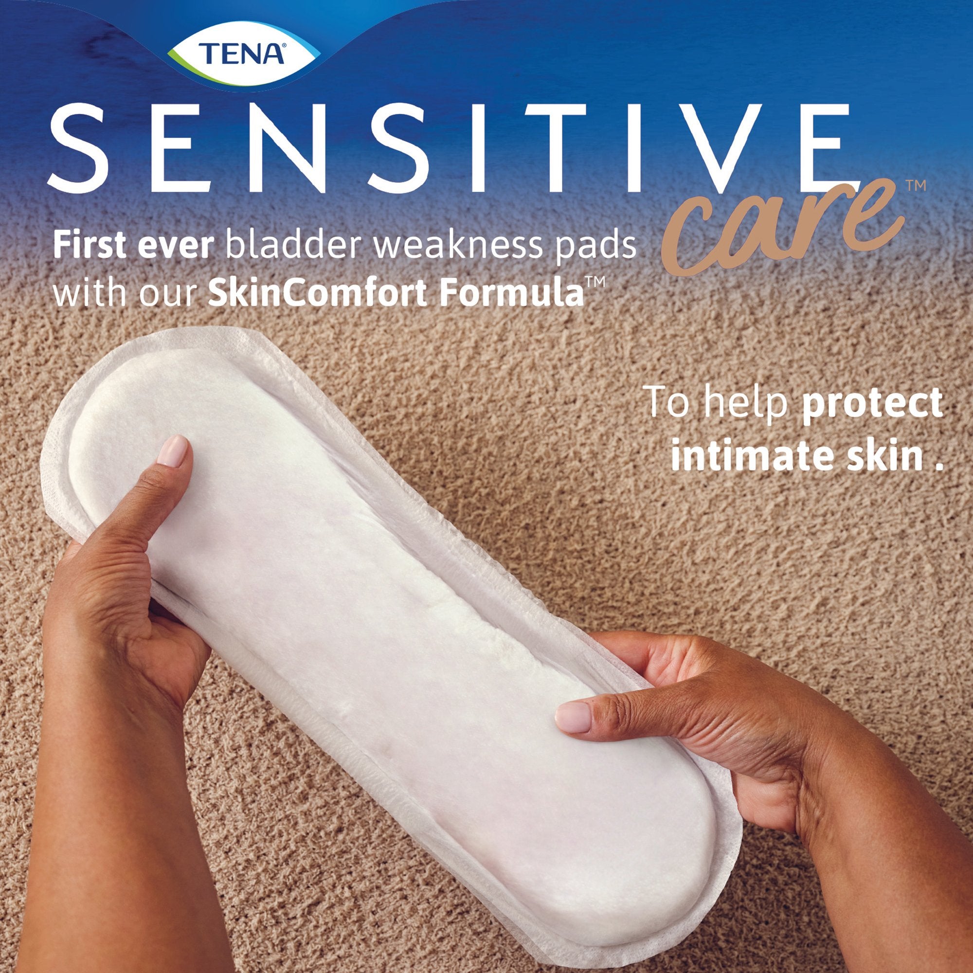 Tena Intimates Moderate Bladder Control Pad, 11-Inch Length