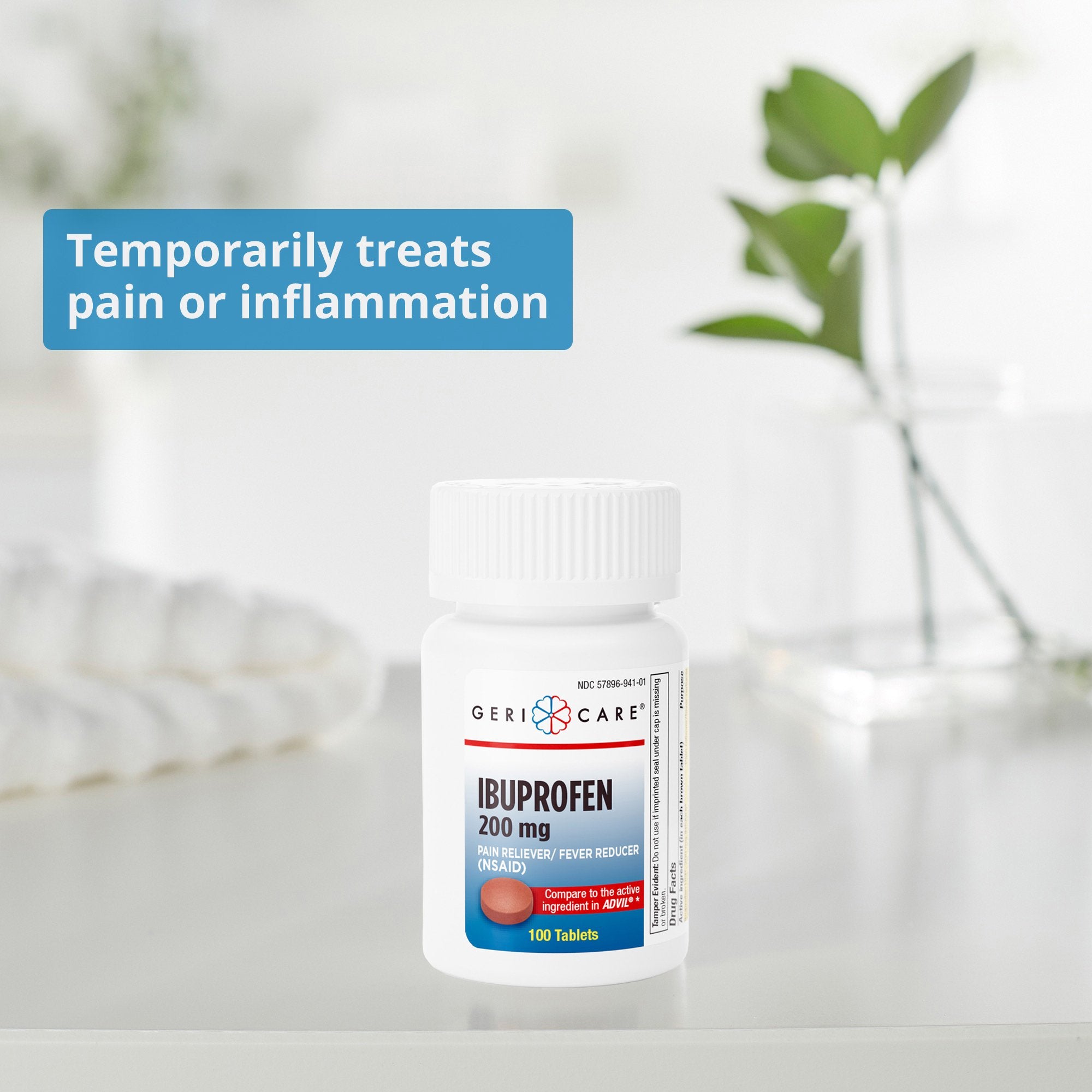 Geri-Care Ibuprofen 200mg Tablets