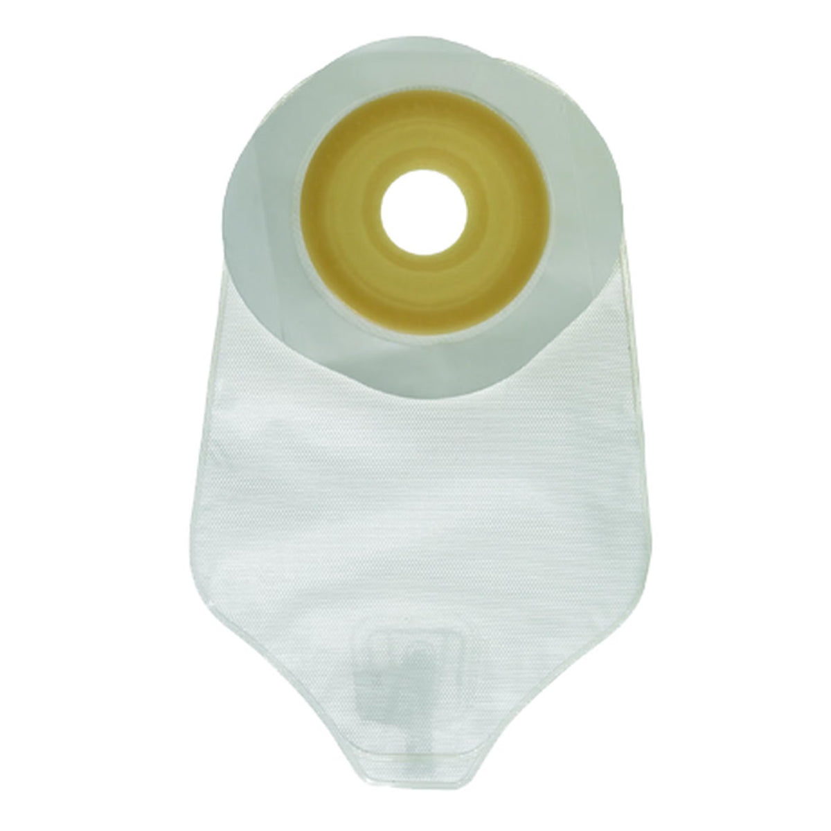 ActiveLife® One-Piece Transparent Urostomy Pouch, Pre-cut to Fit 25mm Stomas — Box of 10