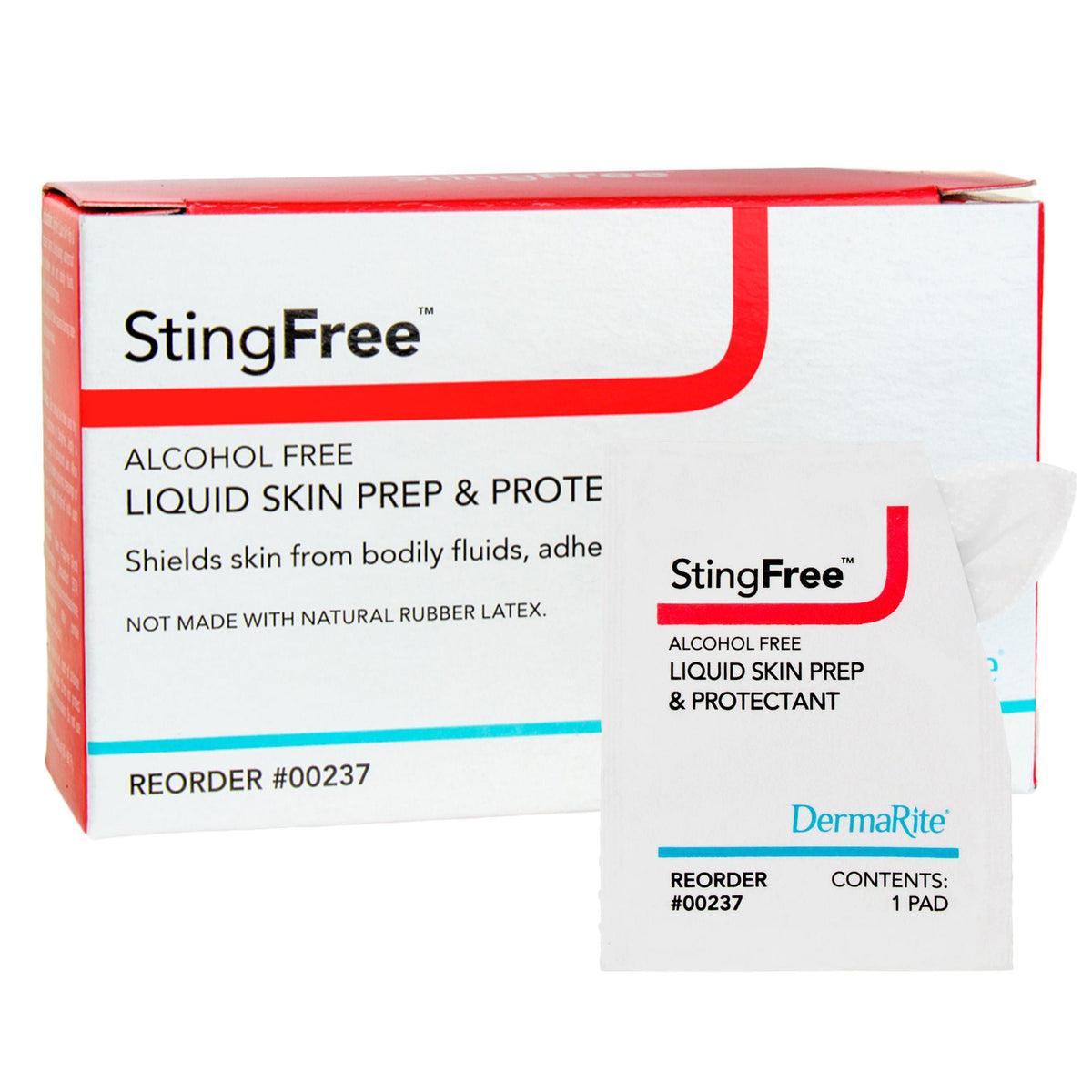 StingFree Skin Barrier Wipe Nonsterile, Alcohol-Free — Case of 500