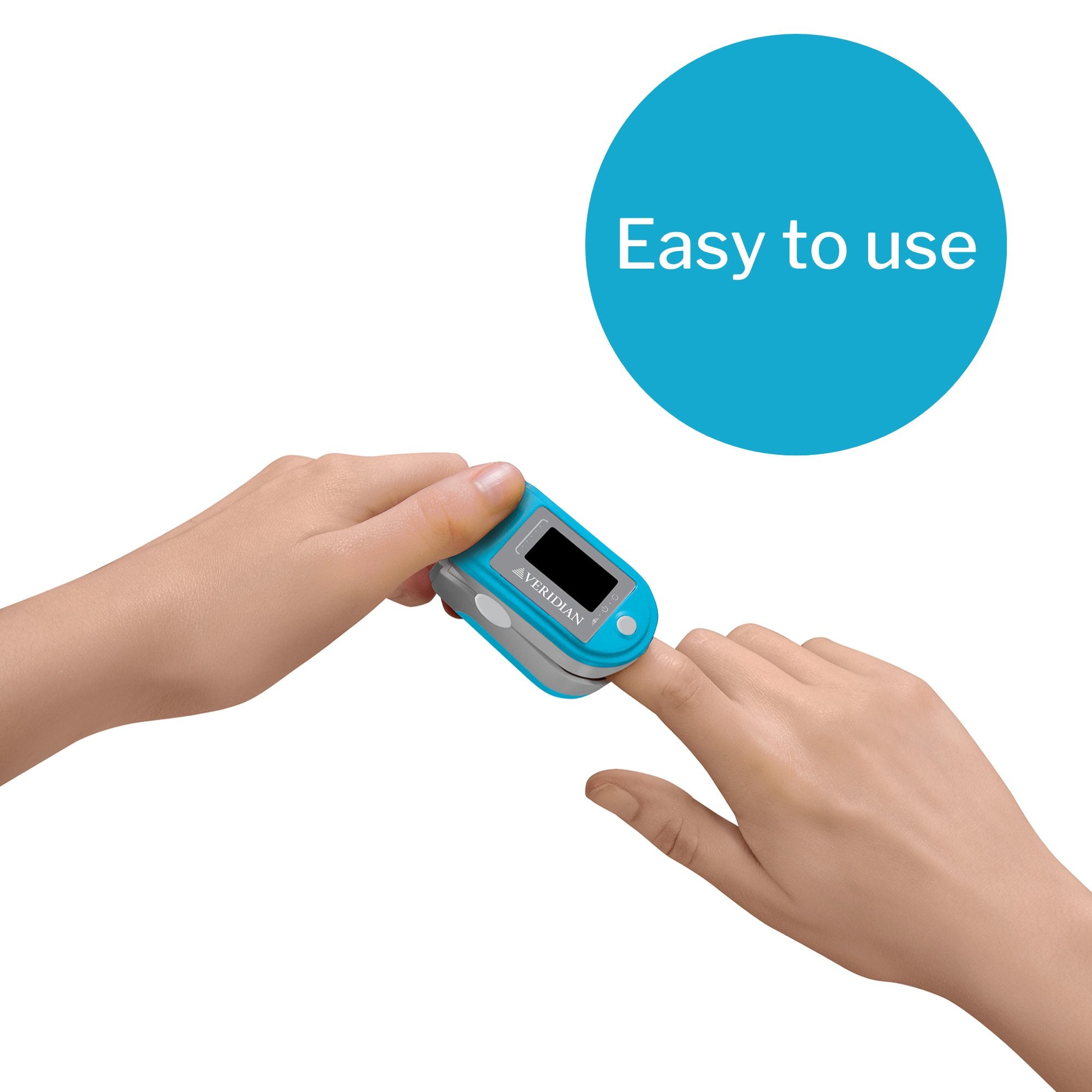 SmartHeart Deluxe Fingertip Pulse Oximeter for Blood Oxygen Saturation