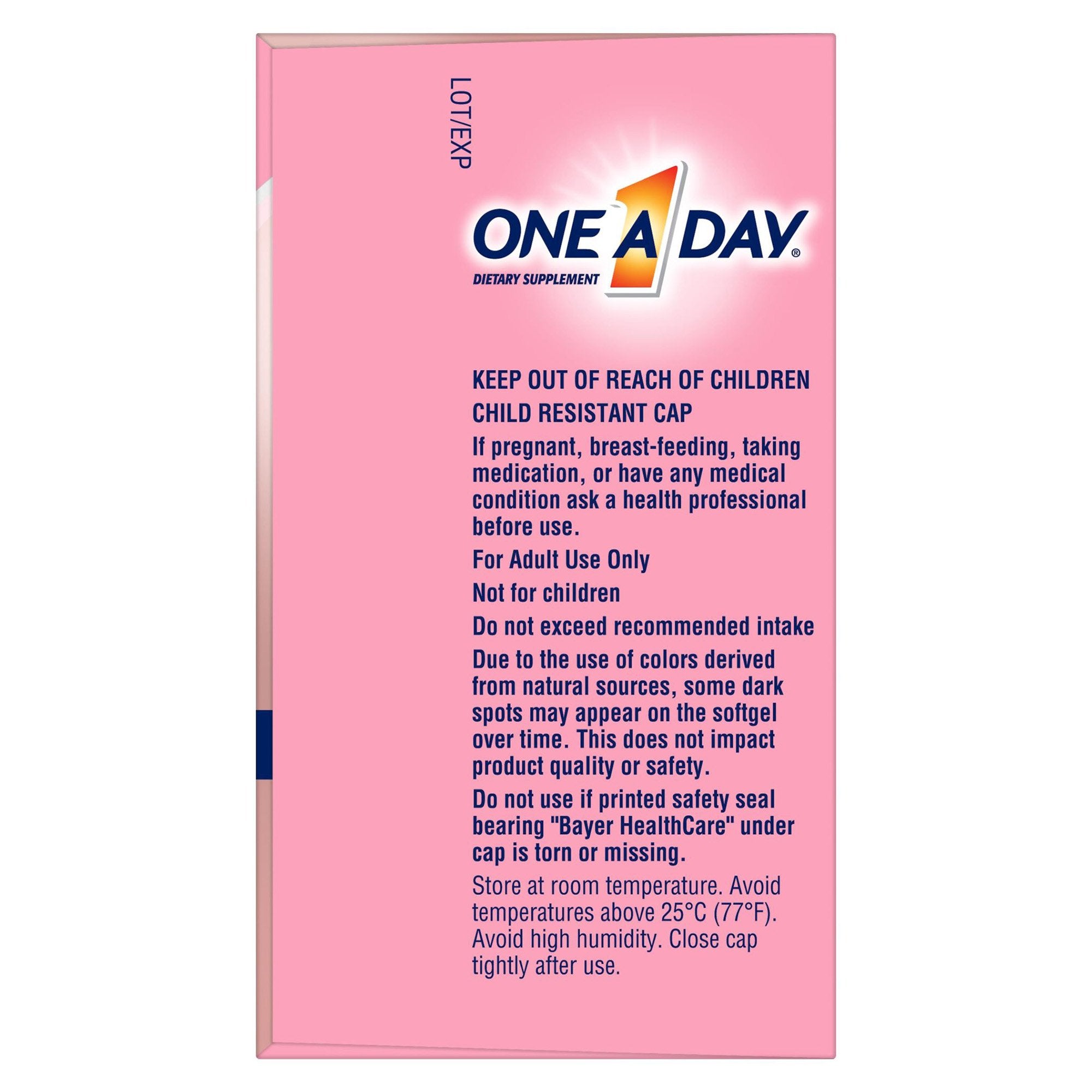 One A Day Prenatal Advanced Softgels and Tablets