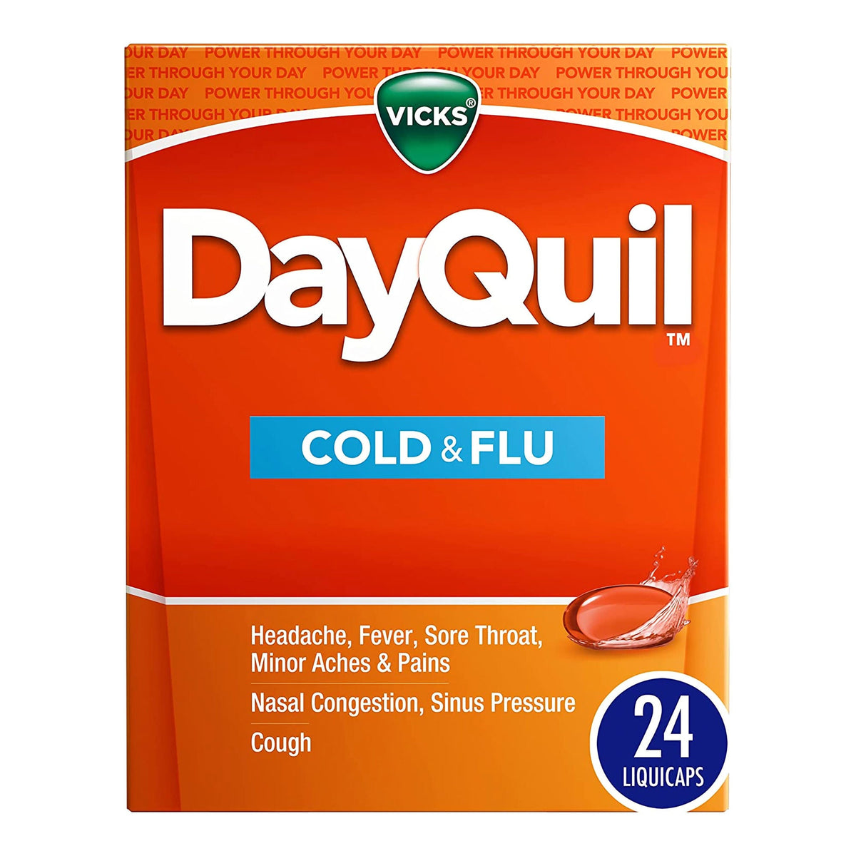 Vicks DayQuil Cold & Flu LiquiCaps™ — Count of 24