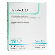 HydraLock™ Super Absorbent Dressing, 4 x 4 Inch — Box of 10