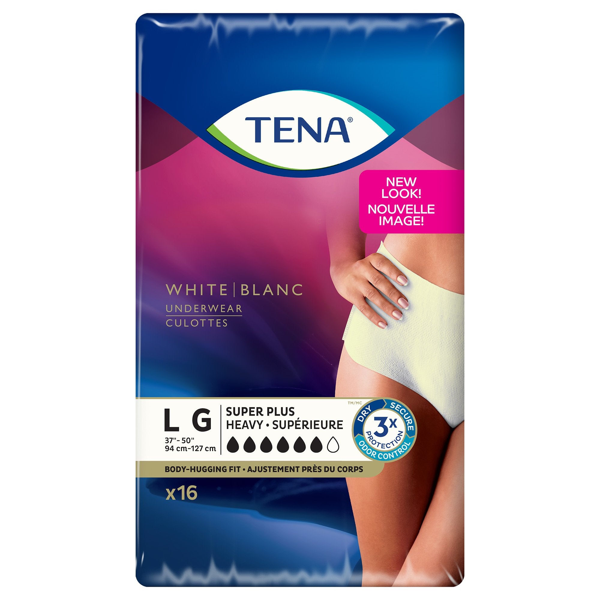 Tena Women Super Plus Absorbent Underwear Large