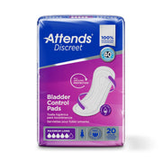 Attends Discreet Women's Maximum Long Bladder Control Pad