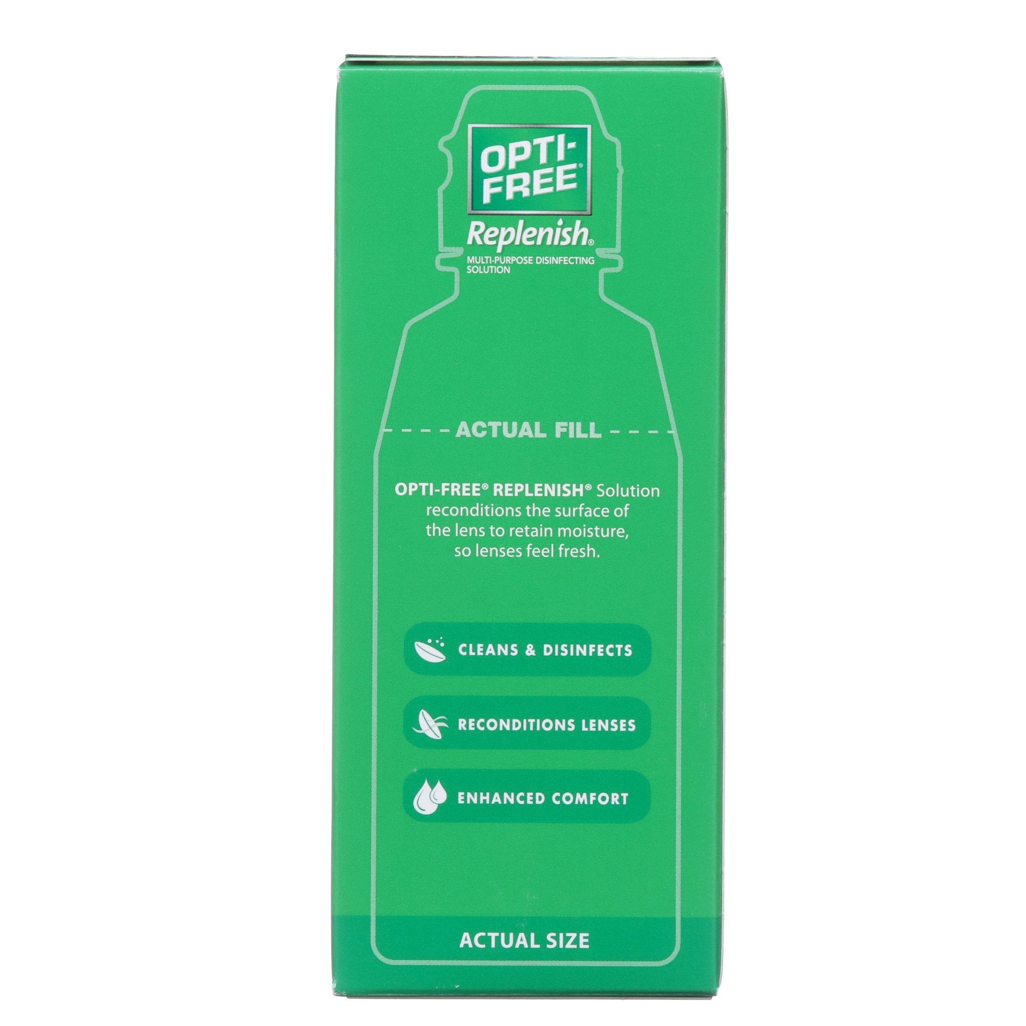 Opti Free Replenish Enhanced Comfort Contact Lens Solution