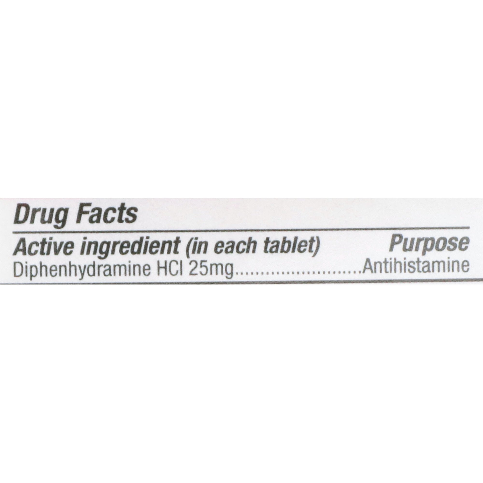 Geri-Dryl Allergy Relief 25mg 100 Tablet Bottle