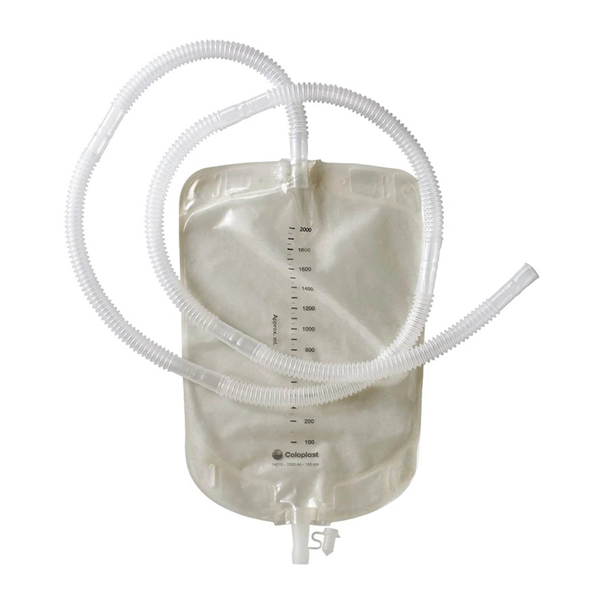 Coloplast® Bed Drainage Bag, 2000 mL