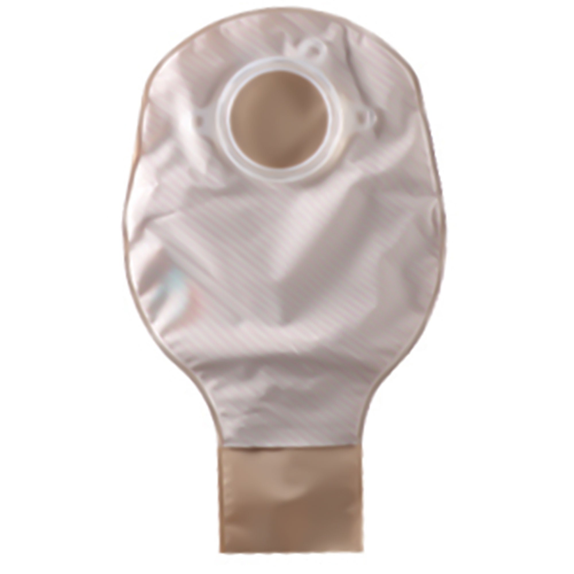 Sur-Fit Natura® Two-Piece Opaque Ostomy Pouch, 10 Inch Length, 1.75 Inch Flange