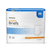 McKesson Classic Light Absorbency Incontinence Brief, Medium