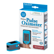 SmartHeart Deluxe Fingertip Pulse Oximeter for Blood Oxygen Saturation