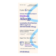 Foster & Thrive Children's Allergy Oral Solution Grape Flavor