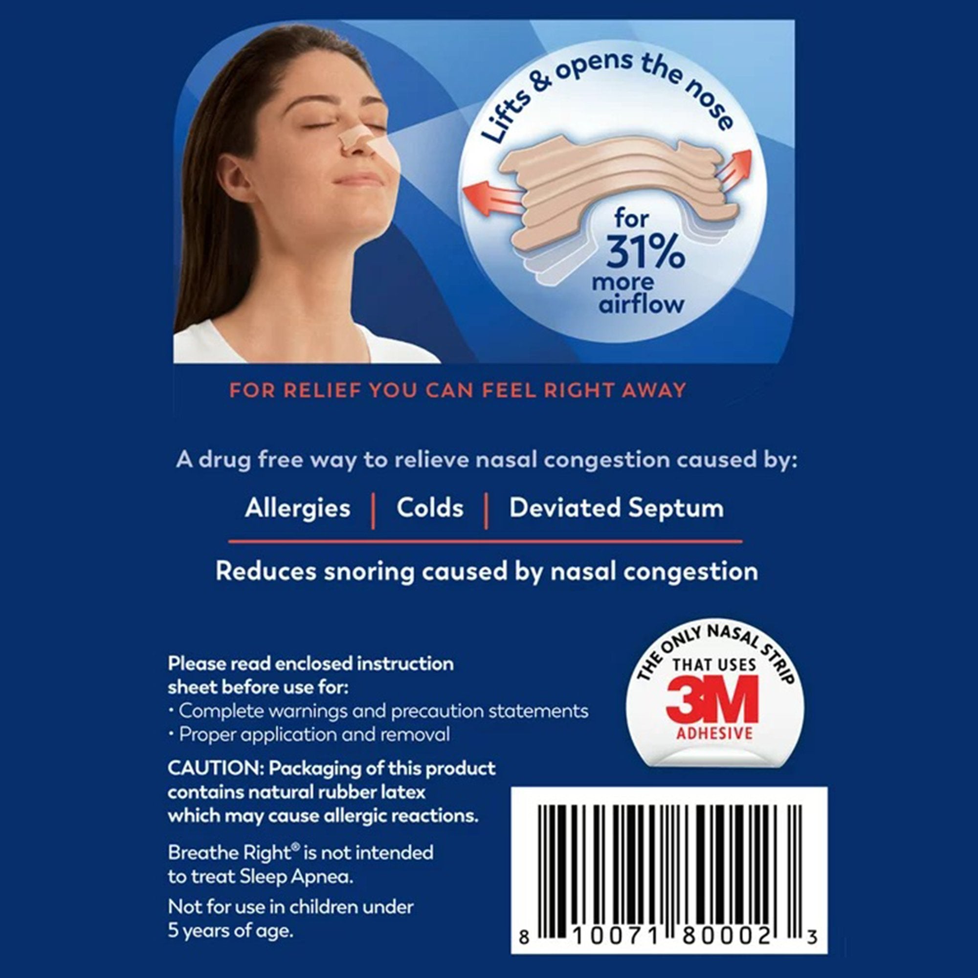 Breathe Right Nasal Extra Strength Strips