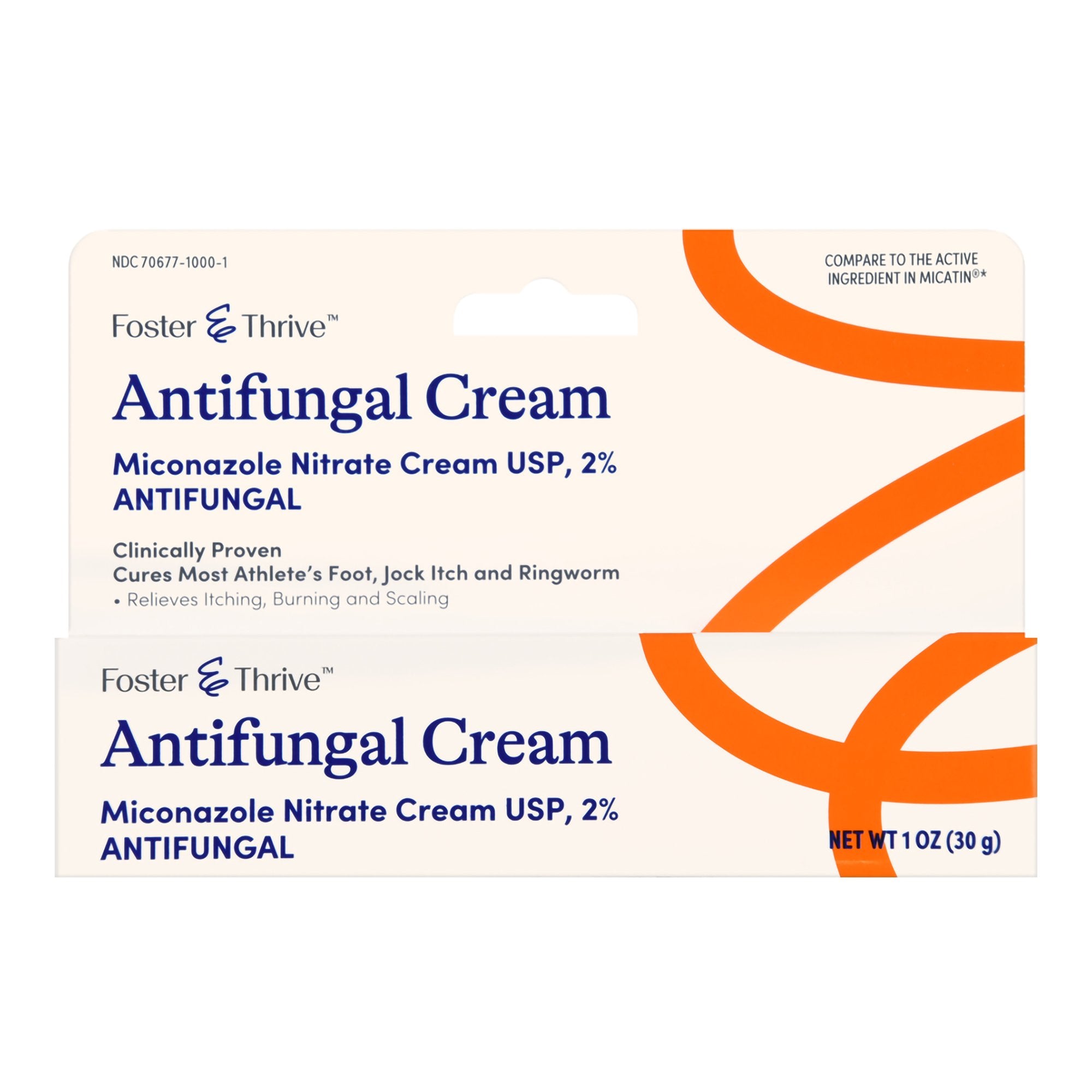 Foster & Thrive Antifungal Cream Miconazole Nitrate 2%