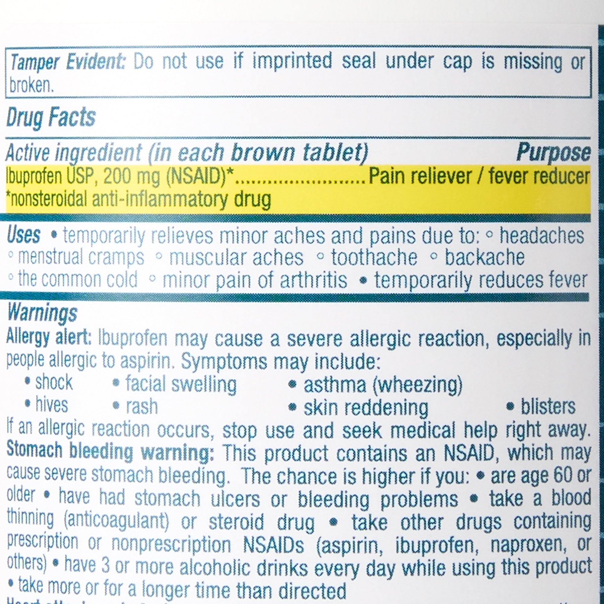 Geri-Care Ibuprofen 200mg Tablets