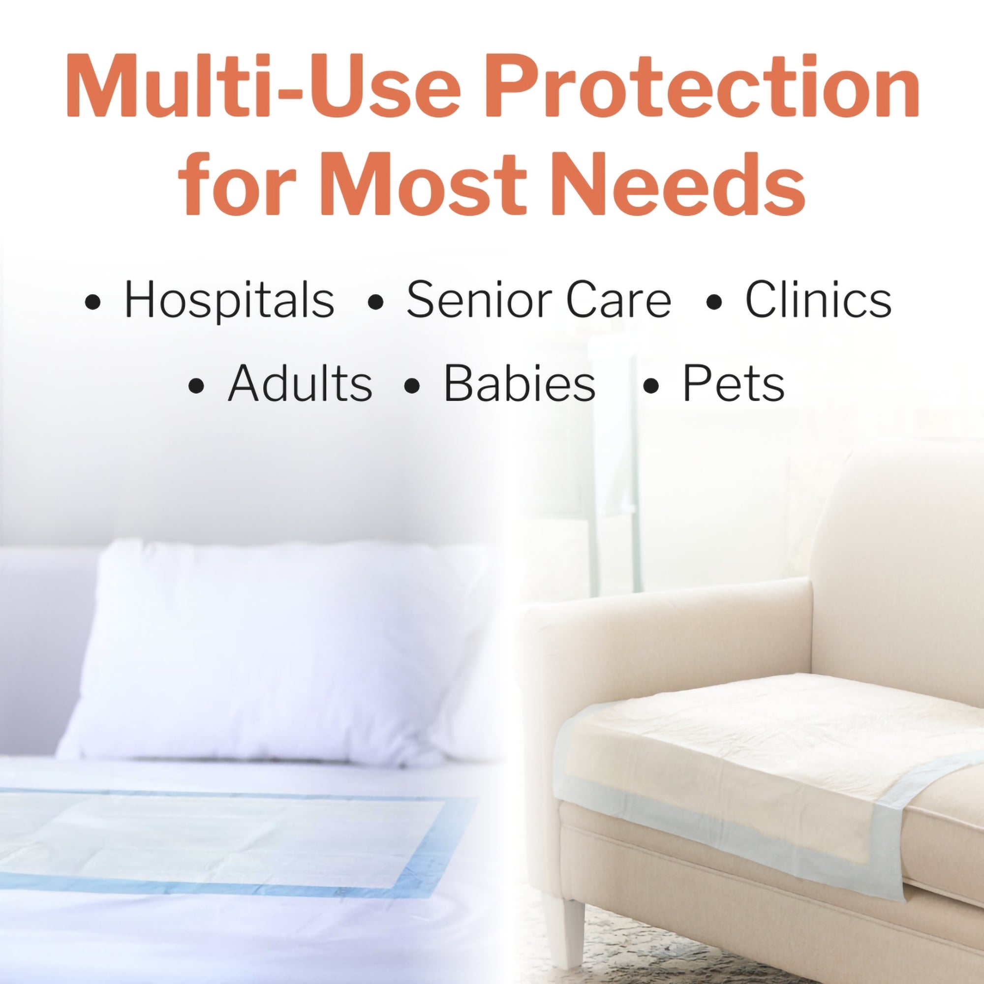 McKesson Ultra Breathable Heavy Absorbency Low Air Loss Underpad, 23 x 36 Inch