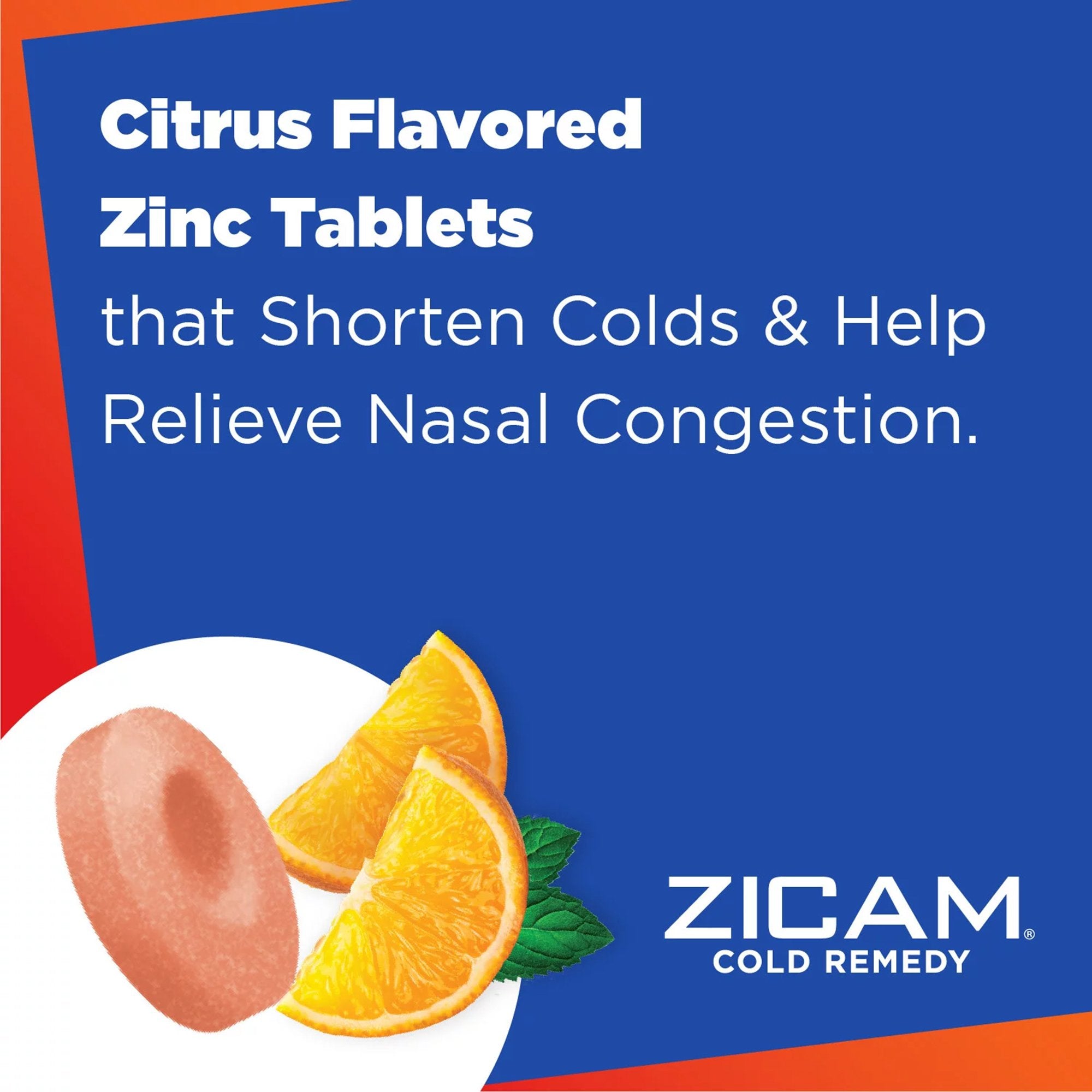 Zicam Cold Remedy RapidMelts Tablets Citrus