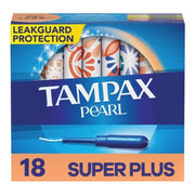 Tampax Pearl Tampons Super Plus Absorbency Unscented