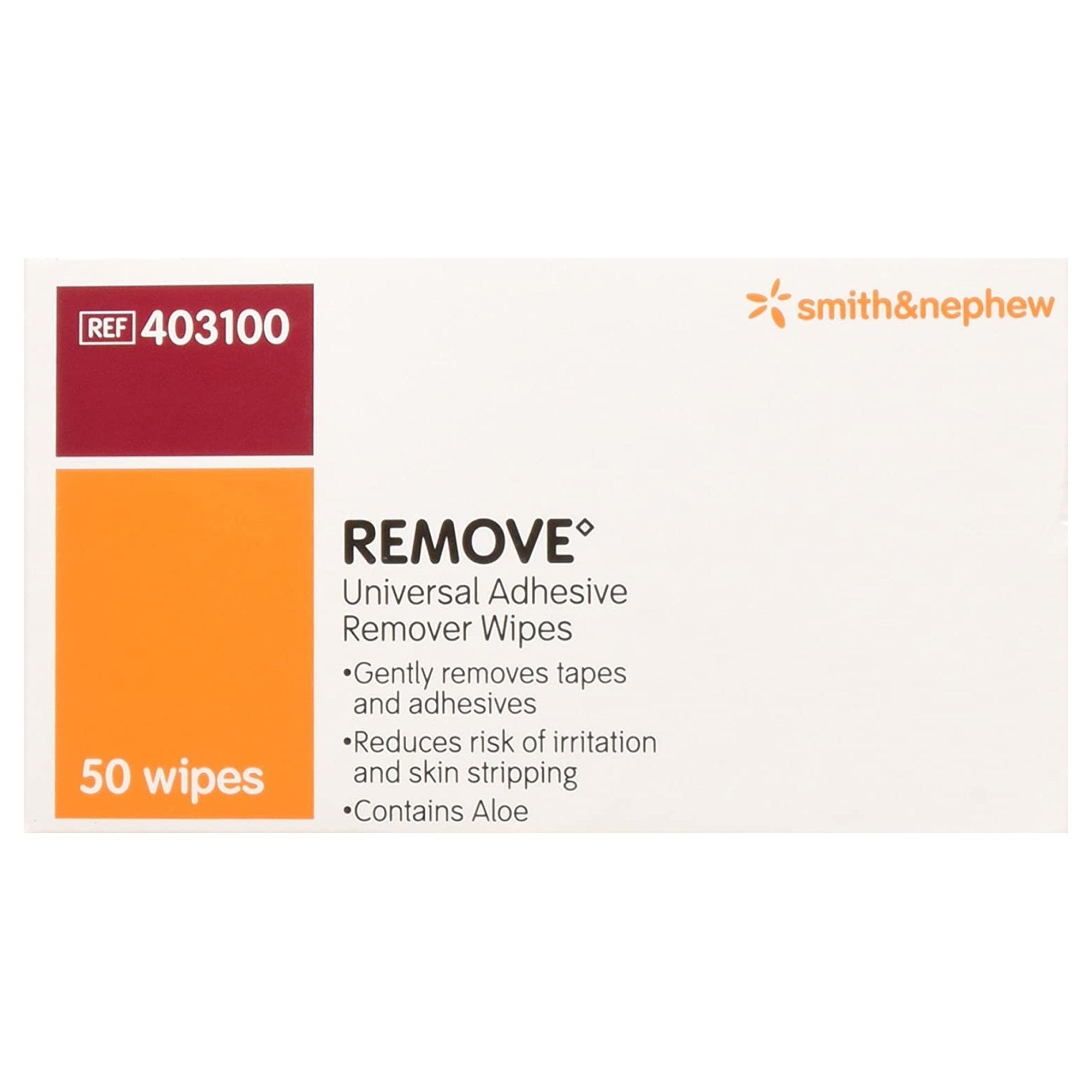 Adhesive Remover 2.5 x 2.5 Inch Wipe