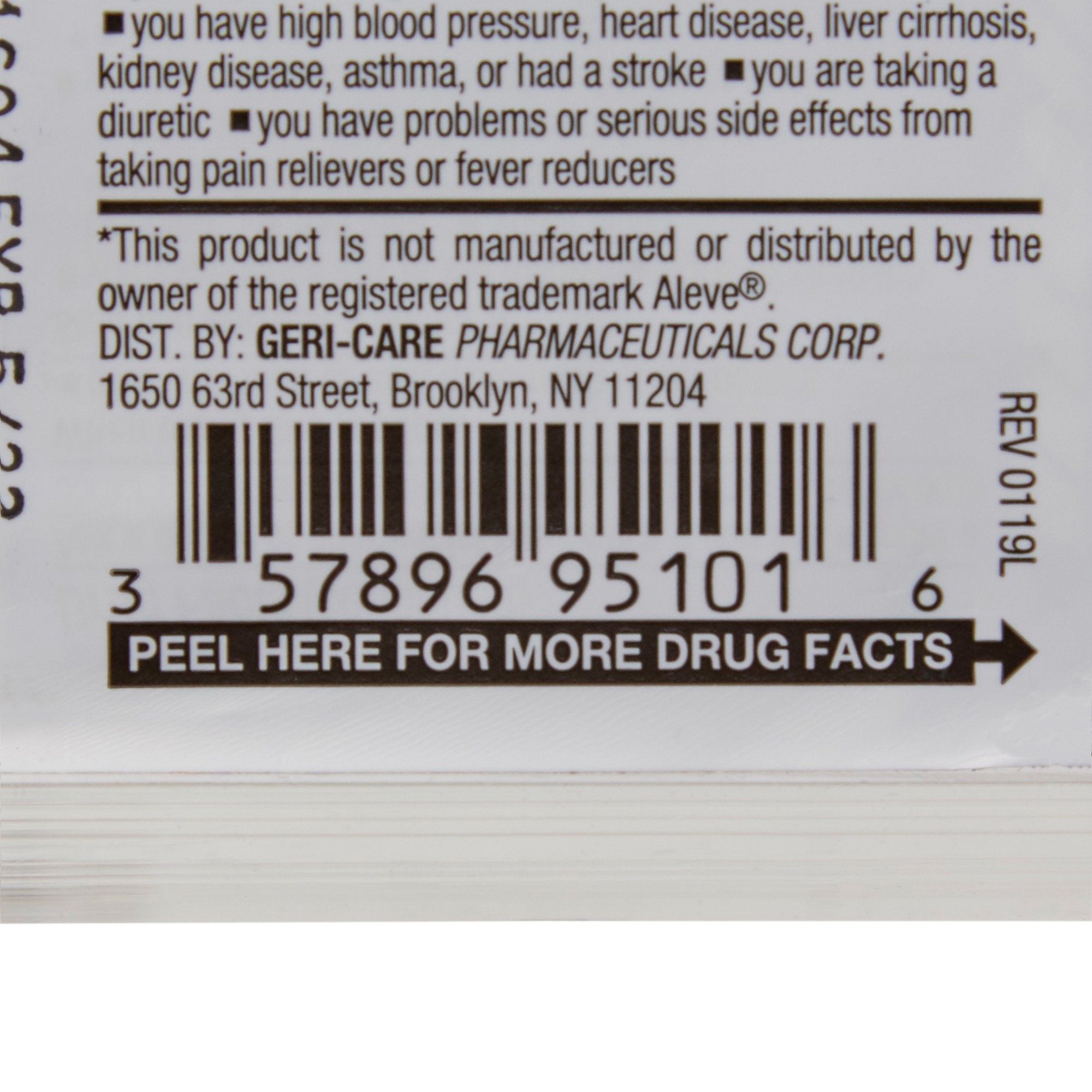 McKesson Naproxen Pain Relief 220mg Tablets