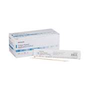 McKesson Cotton Tip Wood Shaft Swabsticks, 6-Inch Length — Box of 100