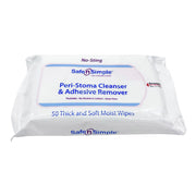 Safe n Simple™ Adhesive Remover Wipes — Pack of 50