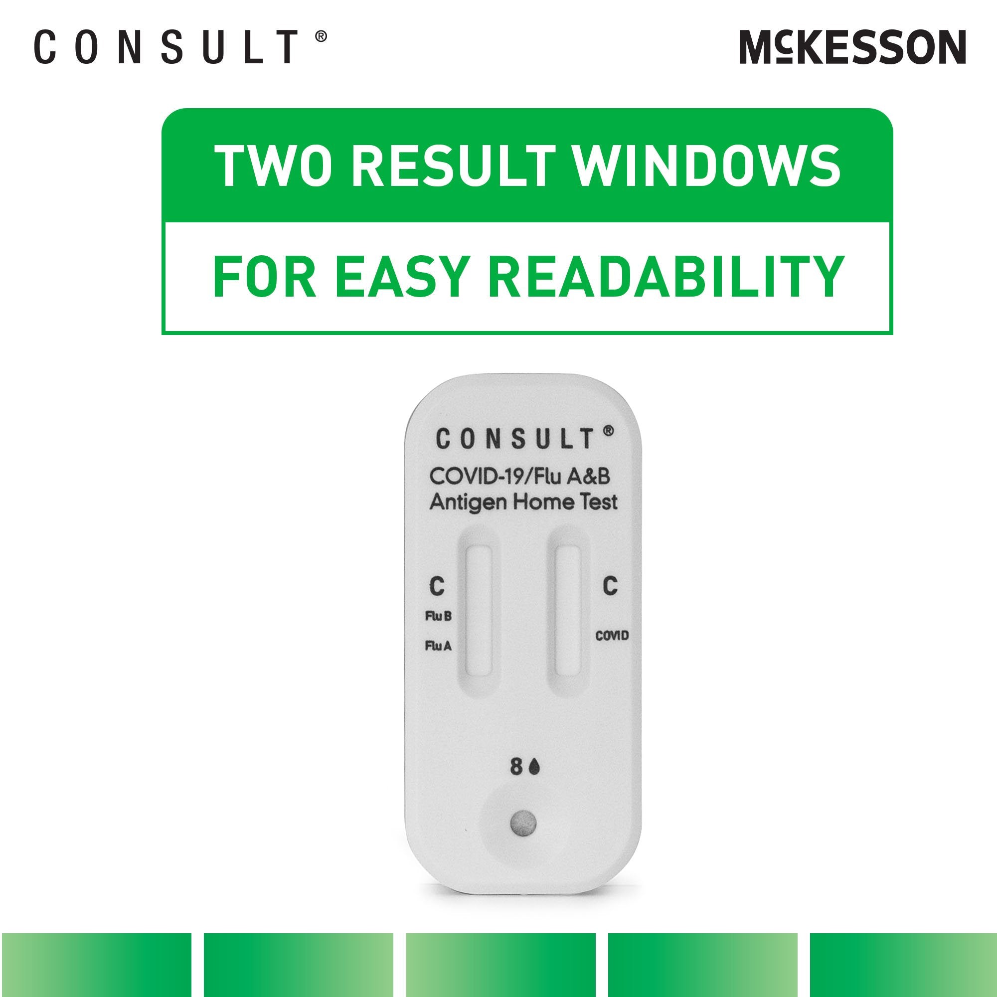 McKesson Consult COVID-19/Flu A & B Antigen Home Test