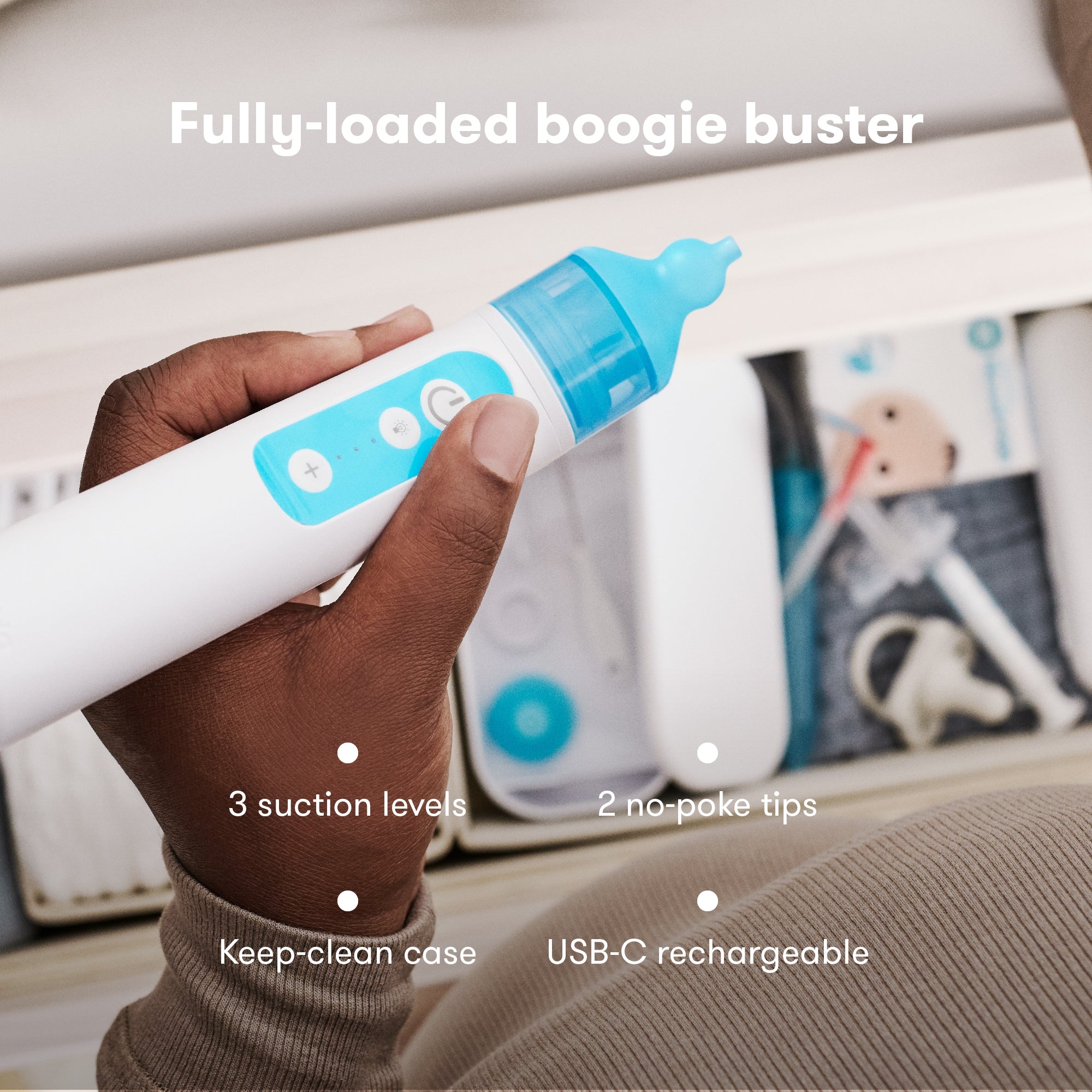 frida baby Electric NoseFrida Self-Driving SnotSucker
