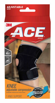 3M™ Ace™ Neoprene Open-Patella Compression Knee Support, One Size Fits Most