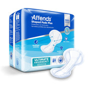 Attends® Shaped Bladder Control Pads, Plus — Pack of 20
