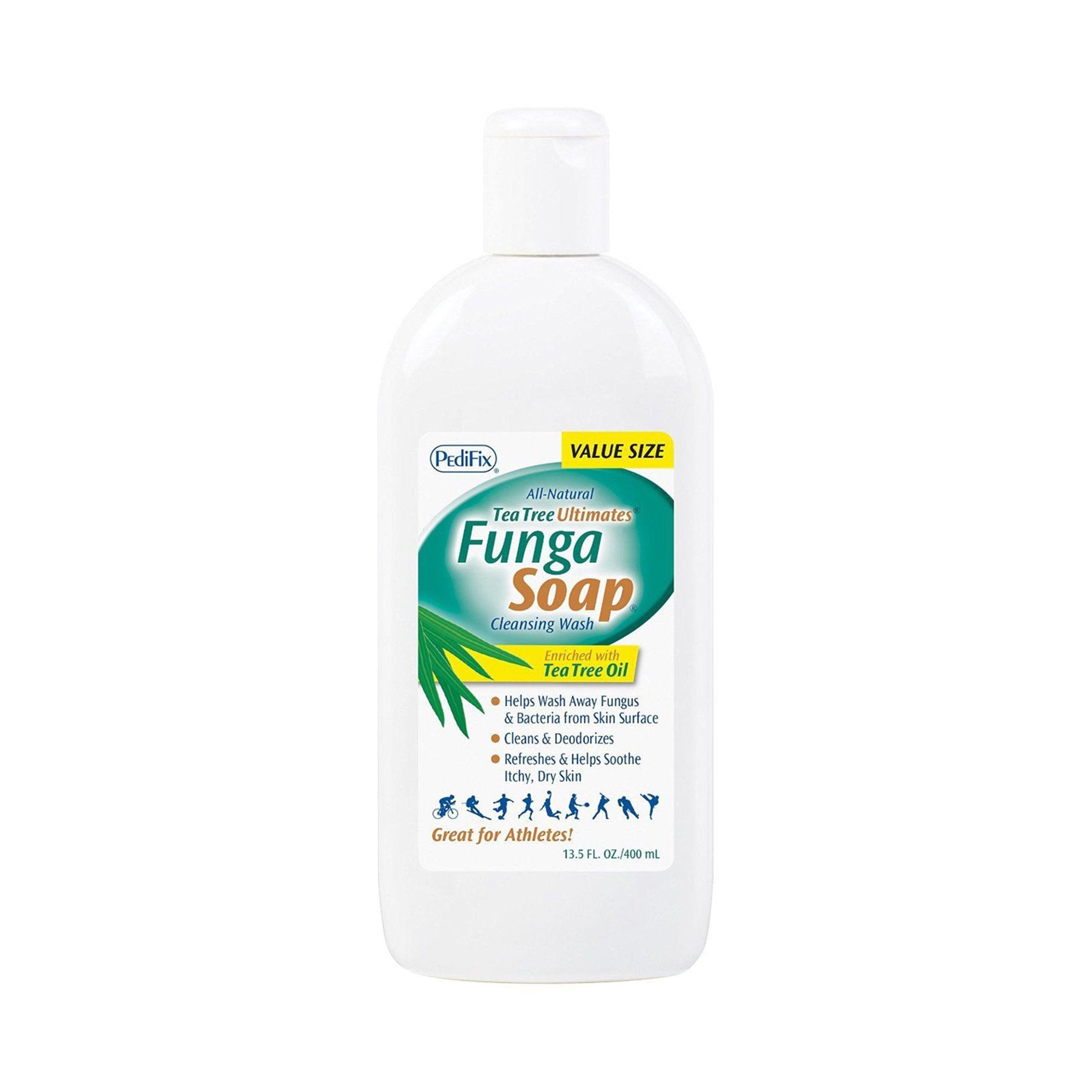 Tea Tree Ultimates FungaSoap – Tea Tree-Infused Cleansing Wash, 13.5 ounces