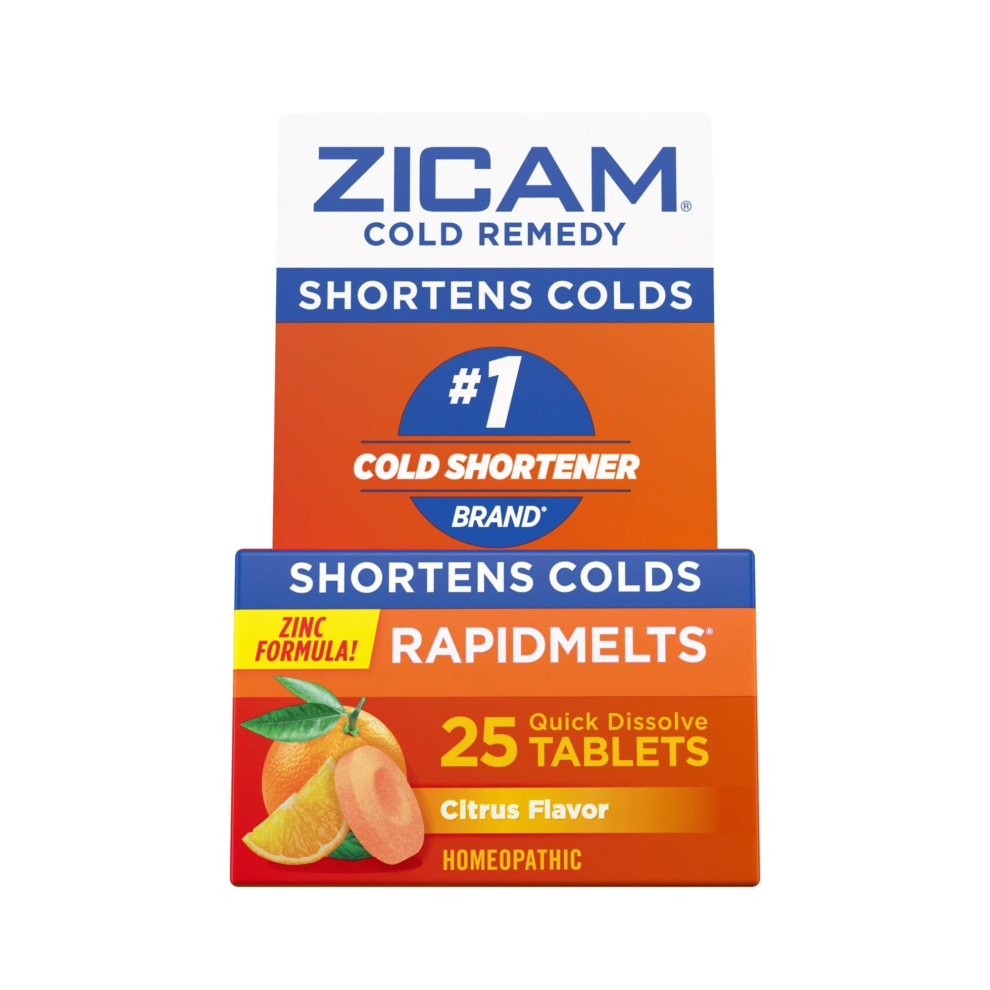 Zicam Cold Remedy RapidMelts Tablets Citrus