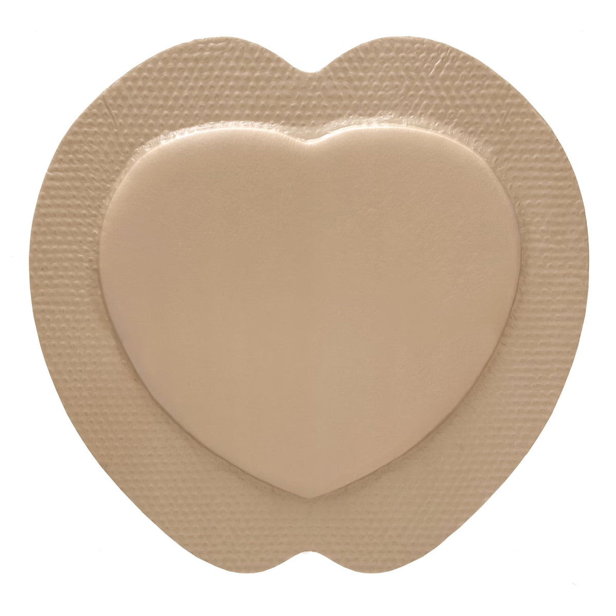 McKesson Hydrocellular Foam Dressing with Border Silicone Adhesive, Sacral